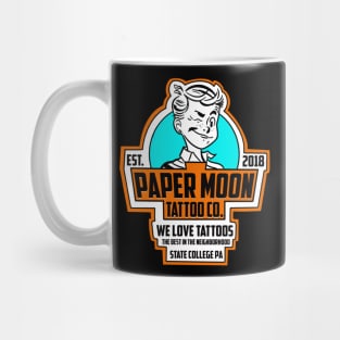 Retro Paper Moon Mug